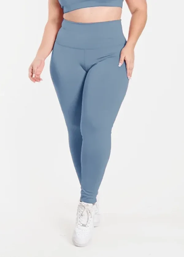 Azul leggins plus
