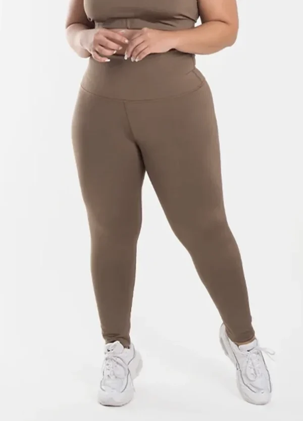 Marron leggins plus